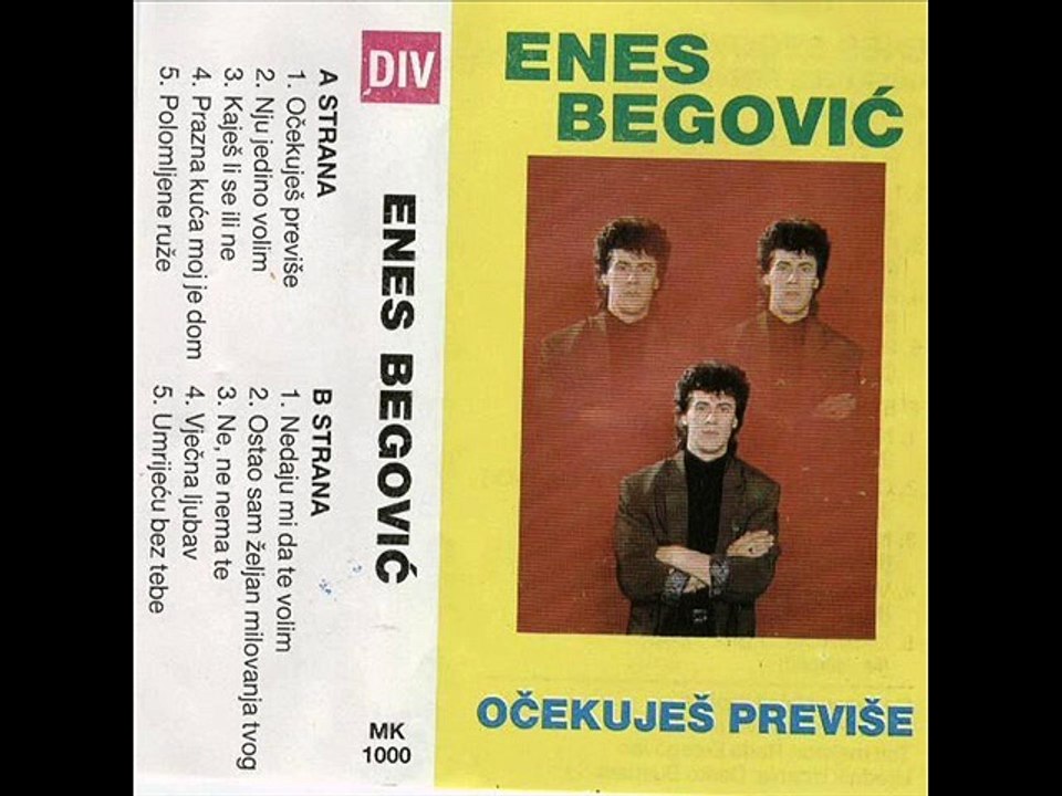 Enes Begovic Kajes li se ili ne (Audio 1992)