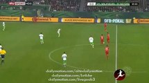 Douglas Costa Incredible Goal - Wolfsburg 0-1 Bayern - DFB Pokal - 27.10.2015