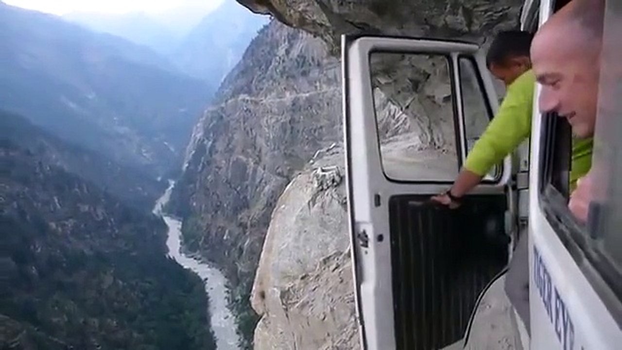 Insane Himalayas Bus Ride Not For The Faint Hearted-Entertainment Stuff-by Funny Videos Collection