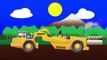 Learning Construction Vehicles Trucks and Diggers Childrens Educational Flash Card Videos