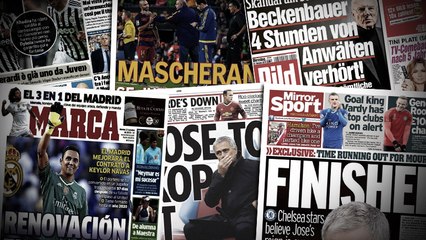 Le Real Madrid retourne sa veste, Chelsea prépare l'après-Mourinho