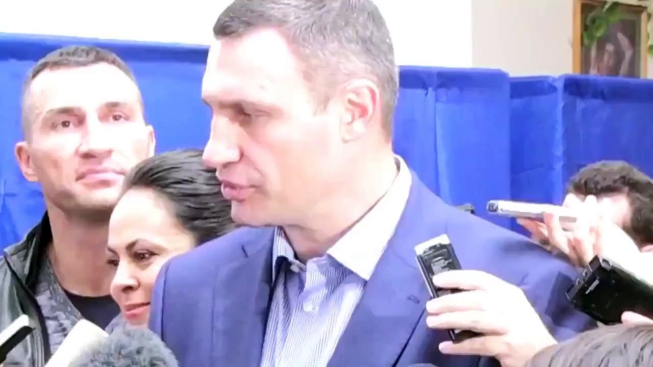 Кличко и очередной каламбур на избирательном участке
