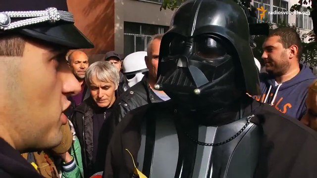 Саакашвили сошел с ума Где мой Чубака Дарт Вейдер в ярости