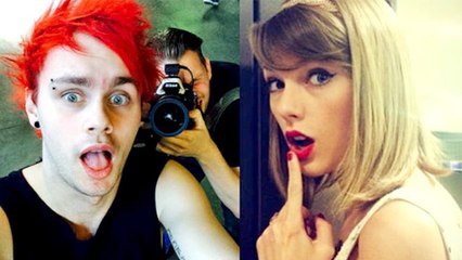 OMG! 5SOS's Michael Clifford DISSES Taylor Swift Questions