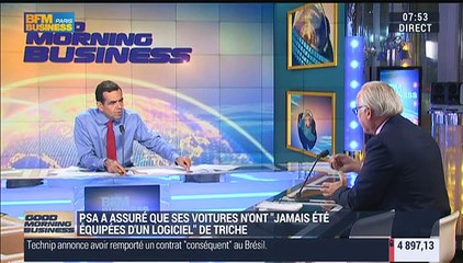 "C'est la première fois que j'entends parler d'une fraude active dans le monde automobile", Thierry Morin – 27/10