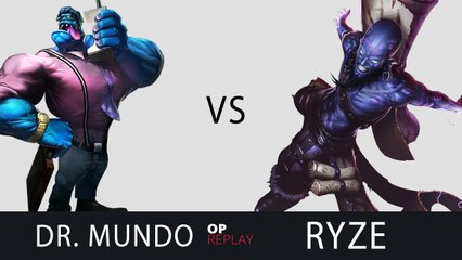 Dr. Mundo vs Ryze - EDG Deft KR LOL Challenger 991LP