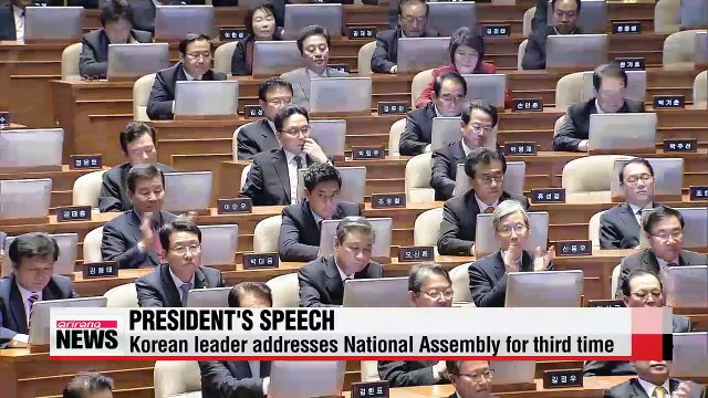President Park calls on lawmakers to pass economy-related bills