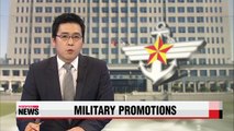 Korea promotes dozens of officers to enhance defense readiness