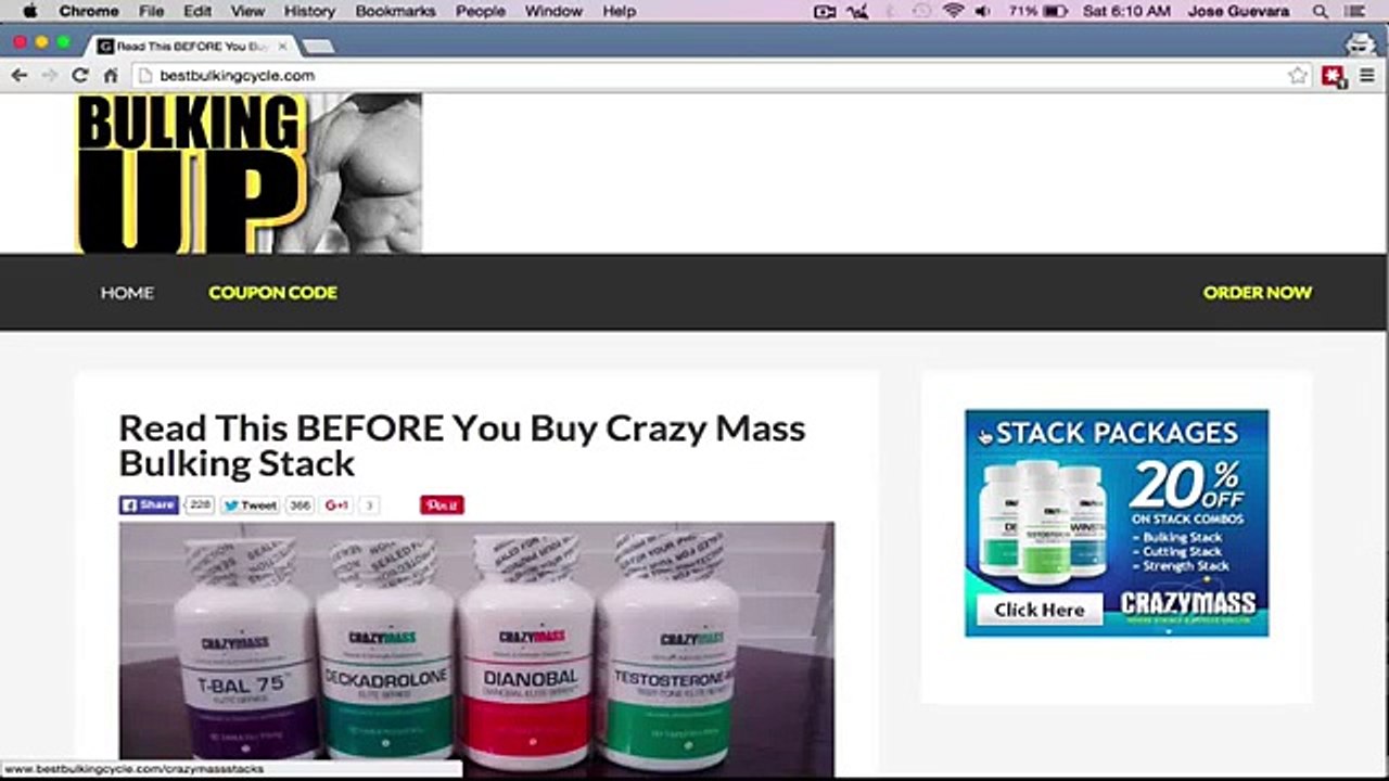 Crazy Mass Coupon Code - HUGE 35% OFF Discount Code!!
