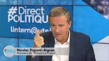 Nicolas Dupont-Aignan a répondu a vos questions dans #DirectPolitique