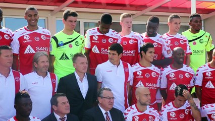 Coulisses de la photo officielle 2015-16