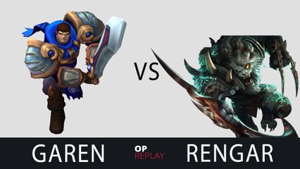 Garen vs Rengar - TSM Dyrus Korean Solo Q