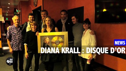 Diana Krall : remise de disque d'or pour l'album Wallflower