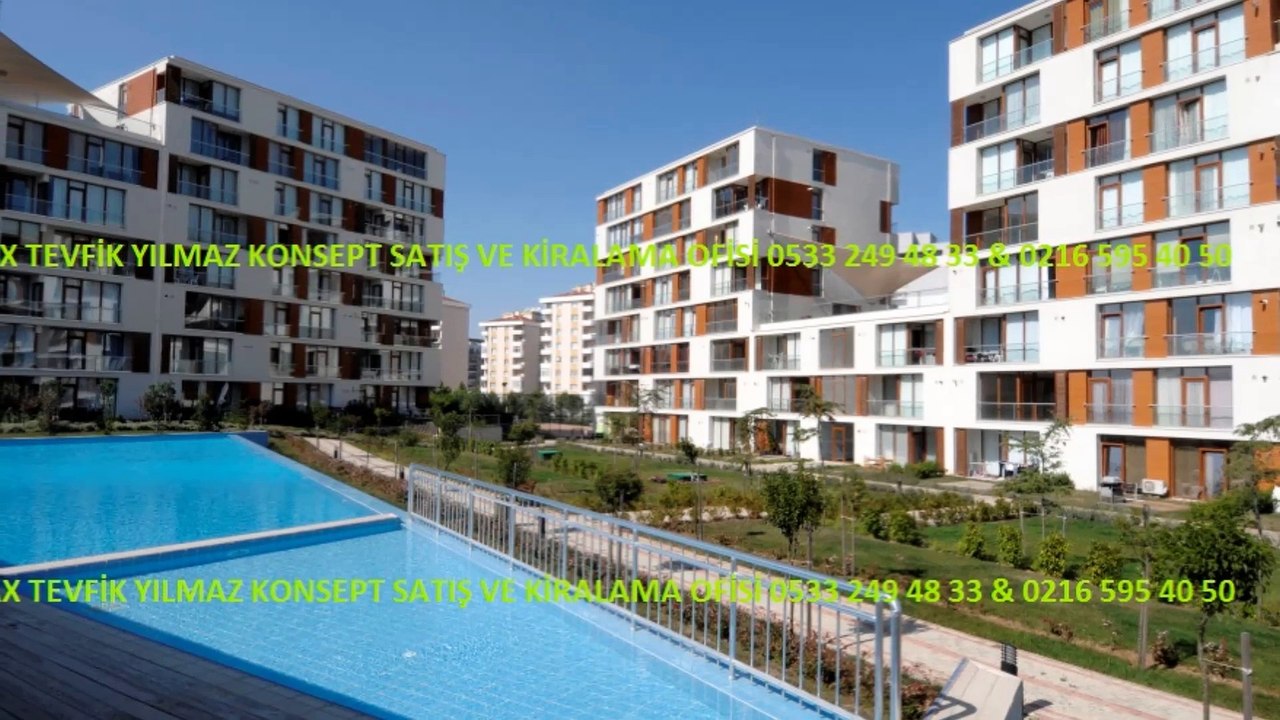 İSTANBUL PENDİK KURTKÖY  DUMANKAYA KONSEPT İSTANBUL  PROJESİN DE  GÜNEY CEPHE 1+1 SATILIK  BAHÇEKATI DAİRE