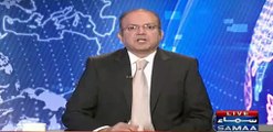 Nadeem malik shows Metro bus Islamabad bridge broken may fall anytime