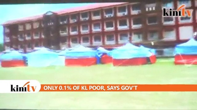 Fact Sheet - October 27: Only 0.1% of KL poor, says gov't