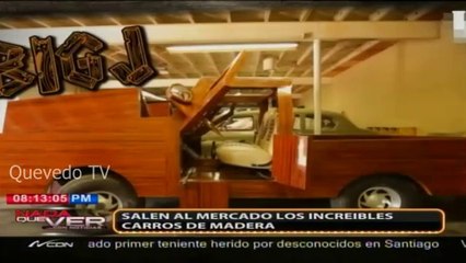 salen al mercado los increibles carros de madera