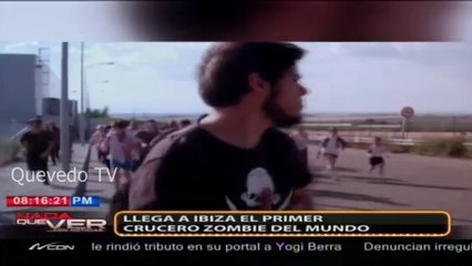 El primer crucero zombi del mundo llega a Ibiza