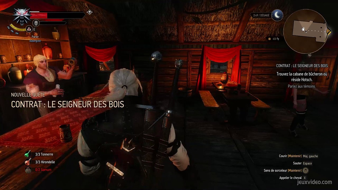 CONTRAT  LE SEIGNEUR DES BOIS