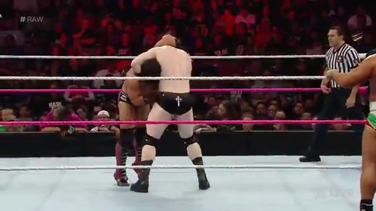 Dolph Ziggler, Cesaro & Neville  vs. Rusev, Sheamus & King Barrett- Raw, October 19, 2015