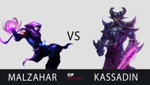 Malzahar vs Kassadin - SKT T1 Faker KR LOL Challenger 445LP