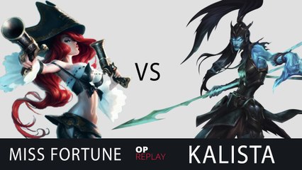 Miss Fortune vs Kalista - C9 Sneaky