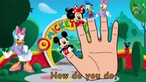 Mickey Mouse Daddy Finger Songs - Nursery Rhymes For Children - Mickey Mouse Finger Family