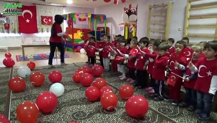 Akhisar Yırcalı Anaokulunda Cumhuriyet Bayramı Coşkusu