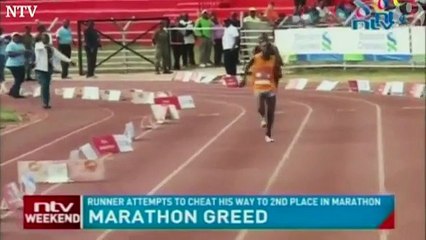 Man sneaks in for last kilometre of Nairobi marathon to win second place