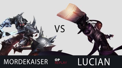 Mordekaiser vs Lucian - FNC Rekkles