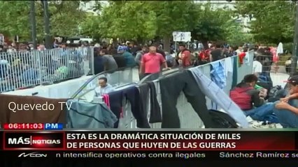ESTA ES LA DRAMATICA SITUACION DE MILES DE PERSONAS QUE HUYEN DE LAS GUERRAS