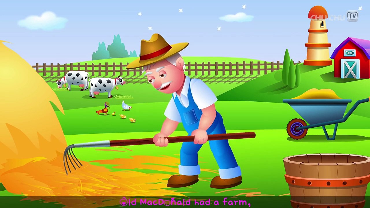 Old MacDonald Had a Farm Nursery Rhyme with Lyrics Popular Nursery Rhymes and Songs for Ch