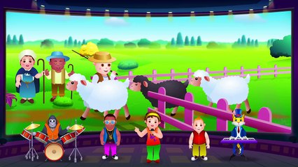 Baa Baa Black Sheep - Nursery Rhymes Karaoke Songs For Children - ChuChu TV Rock n Roll