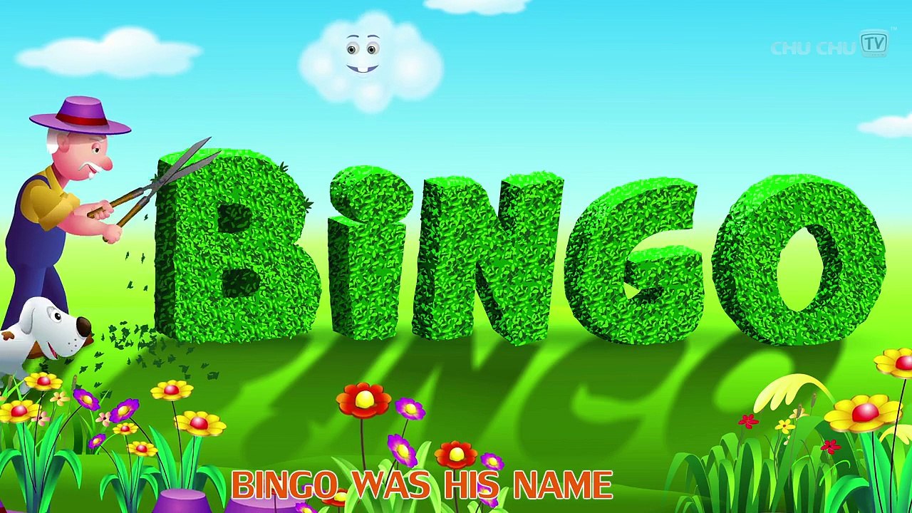 Bingo Dog Song - Nursery Rhymes Karaoke Songs For Children - ChuChu TV Rock n Roll