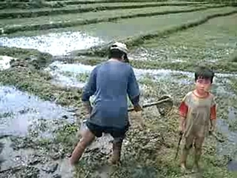 Sappa, enfant au travail avec son père