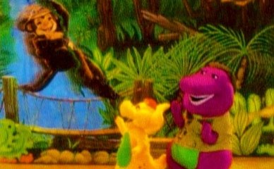 Barney's Colorful World Concert Program Read Along