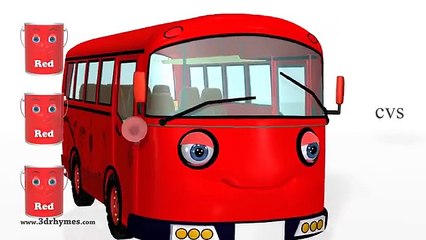 Learn Colors Song 2 - 3D Animation Colors Nursery Rhymes for children