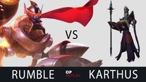 Rumble vs Karthus - SKT T1 MaRin EUW LOL Master 32LP