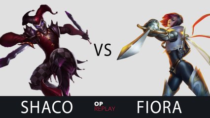 Shaco vs Fiora - Pink Ward