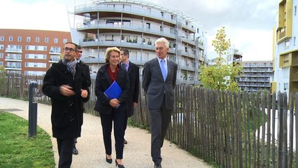 [Reportage] Ecoquartier : Caroline Cayeux en déplacement à Issy-les-Moulineaux