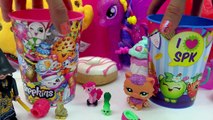Playdoh Treat Shopkins Cups Filled with Surprise Mystery Blind Bag Toys Cookieswirlc