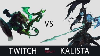 Twitch vs Kalista - EDG Deft KR LOL Challenger 885LP