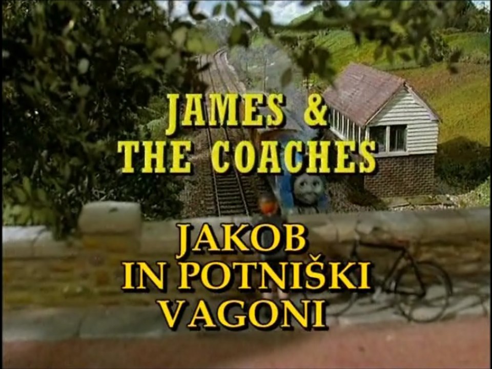 Lokomotivček Tomaž S1 E08 - Jakob in potniški vagoni