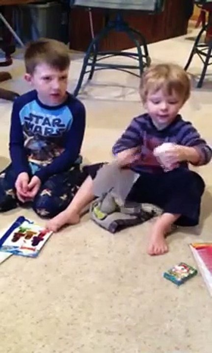 3 Year Old Gets His Christmas Wish