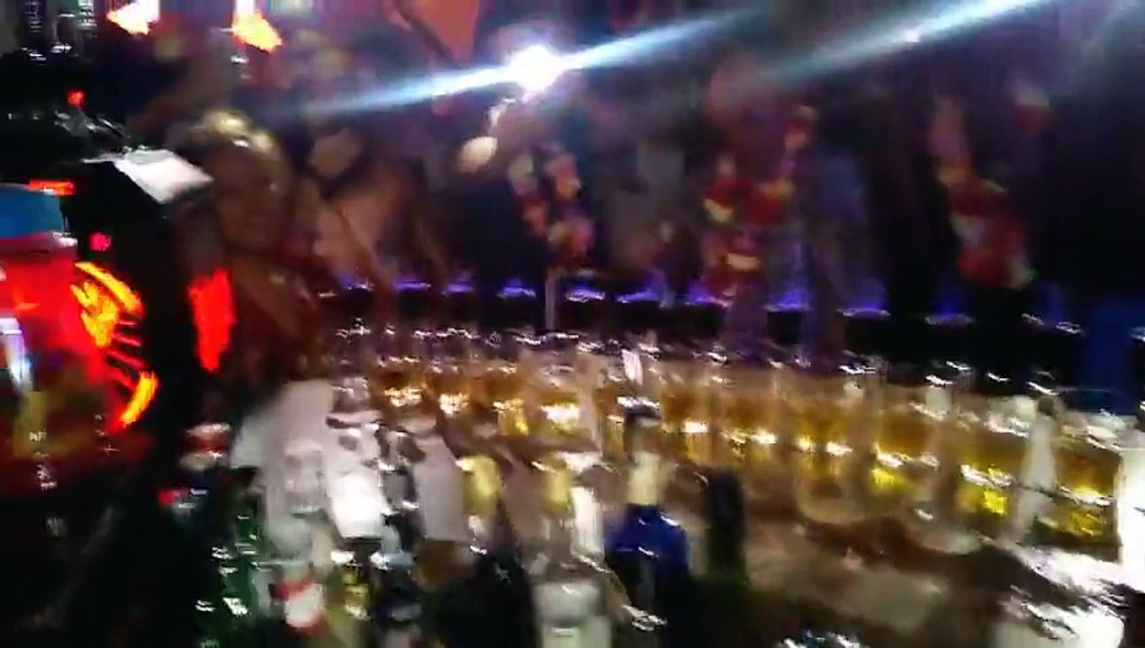 100 Jagerbombs Domino Effect