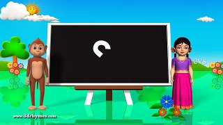 Learn writing  Hindi Alphabet Consonants - 3D Animation Hindi poems for children
