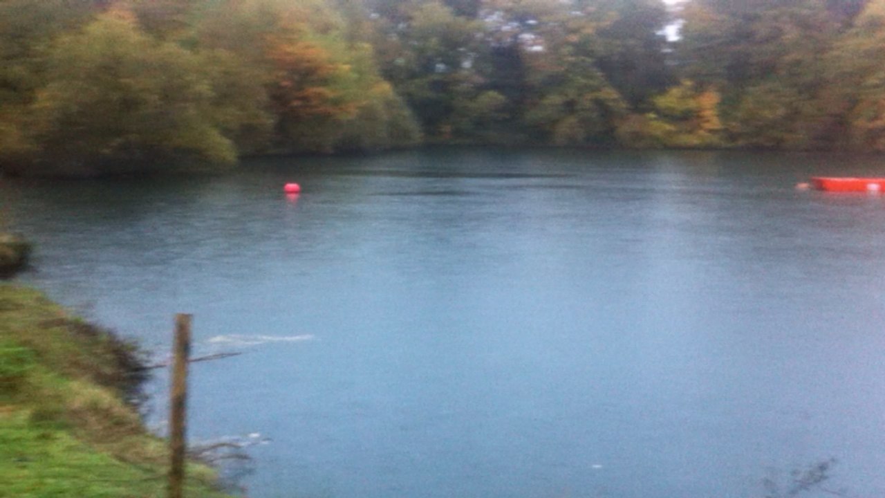 Extraction de munitions au lac bleu d'Avrillé