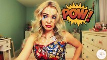Pop Art Makeup Tutorial for Halloween | HerDaily