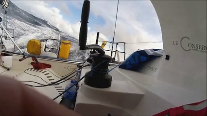 Jour 2 - Le Conservateur (Class40) - Transat Jacques Vabre 2015