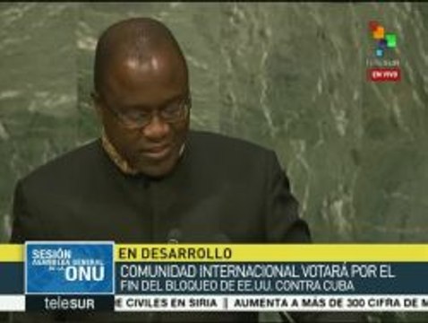 ONU: África pide cortar cadenas del pasado y levantar bloqueo a Cuba